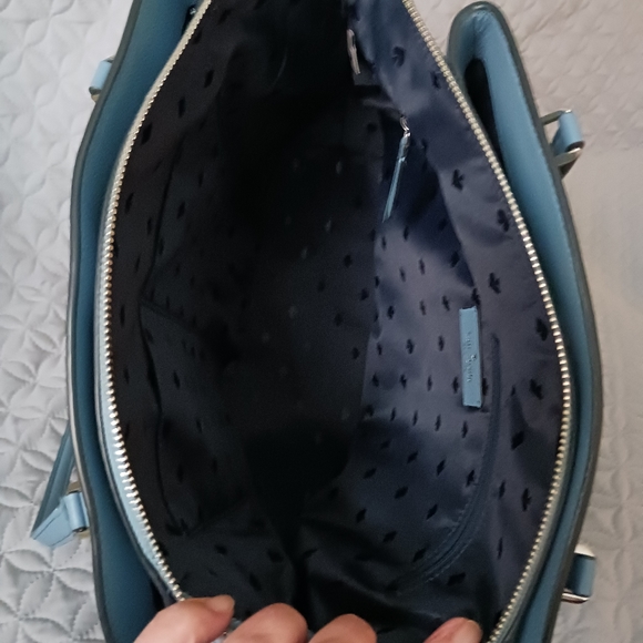 Kate Spade Monet blue pebbled leather shoulders bag - Picture 8 of 15